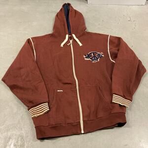 vintage y2k peace sign skater hoodie